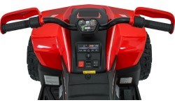 Quad Fast Wheel Vehicle Red
