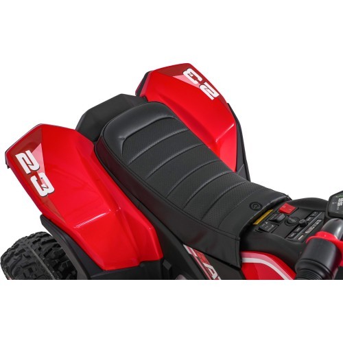 Quad Fast Wheel Vehicle Red