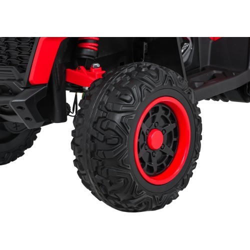 Электрический квадроцикл Fast Wheel, красный