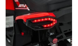 Quad Fast Wheel Vehicle Red