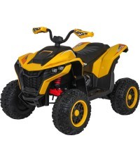 Quad Fast Wheel Vehicle Yellow