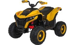 Quad Fast Wheel Vehicle Yellow