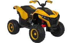Quad Fast Wheel Vehicle Yellow