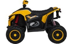 Quad Fast Wheel Vehicle Yellow