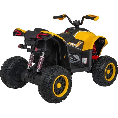 Keturratis Fast Wheel geltonas