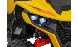 Quad Fast Wheel Vehicle Yellow