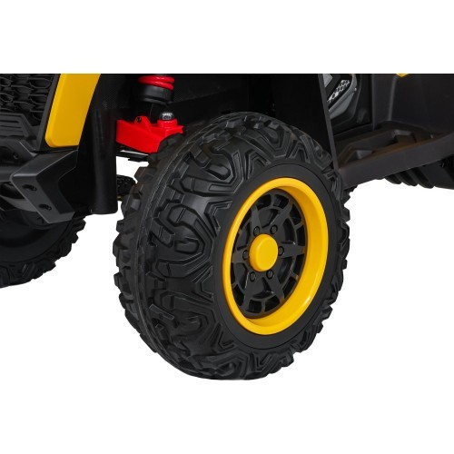 Keturratis Fast Wheel geltonas