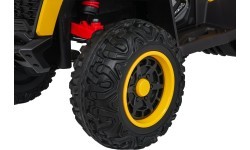 Quad Fast Wheel Vehicle Yellow