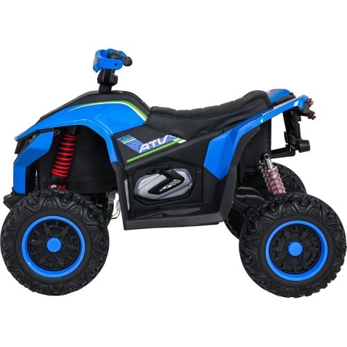 Elektrinis keturratis Fast Wheel, mėlynas