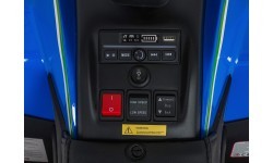 Elektrinis keturratis Fast Wheel, mėlynas