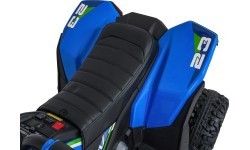 Elektrinis keturratis Fast Wheel, mėlynas
