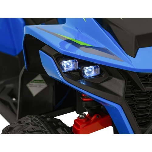 Elektrinis keturratis Fast Wheel, mėlynas