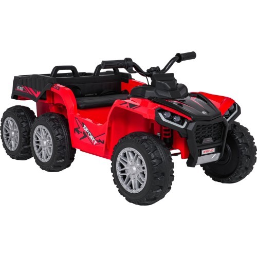 Keturratis Quad Sport TX (raudonas)