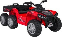 Keturratis Quad Sport TX (raudonas)