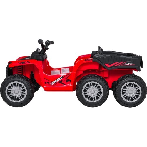 Keturratis Quad Sport TX (raudonas)