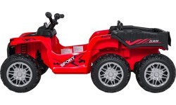 Keturratis Quad Sport TX (raudonas)