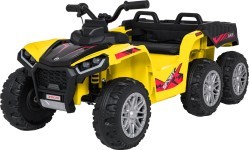 Keturratis Quad Sport TX ATV, geltonas