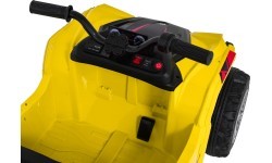 Keturratis Quad Sport TX ATV, geltonas