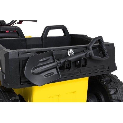 Keturratis Quad Sport TX ATV, geltonas