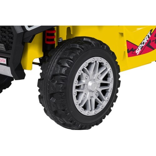 Keturratis Quad Sport TX ATV, geltonas