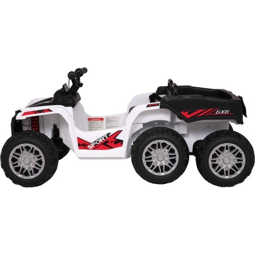 Elektrinis keturratis Quad Sport TX ATV, baltas