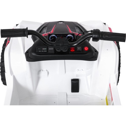 Elektrinis keturratis Quad Sport TX ATV, baltas