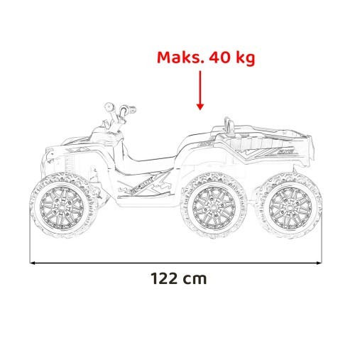 Quad Sport TX ATV Pink