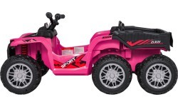 Elektrinis keturratis Sport TX ATV, rožinis