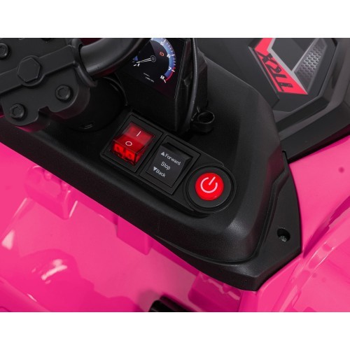 Elektrinis keturratis Sport TX ATV, rožinis