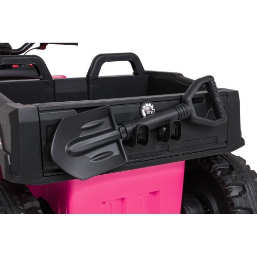 Elektrinis keturratis Sport TX ATV, rožinis