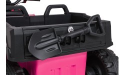 Elektrinis keturratis Sport TX ATV, rožinis