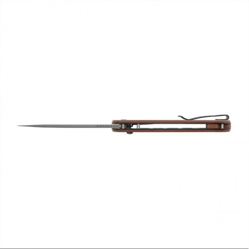 Sulankstomas peilis Civivi Elementum C2103D, ruda micarta