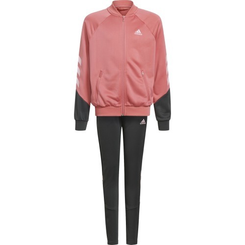 Спортивный костюм для девочек Adidas G Xfg Ts Pink Black GM8937