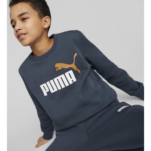 Подростковый джемпер Puma Ess + 2 Col Big Logo Navy 586986 16