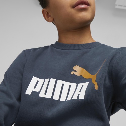 Подростковый джемпер Puma Ess + 2 Col Big Logo Navy 586986 16
