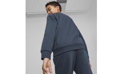 Puma Junior Sweatshirt Ess + 2 Col Big Logo Navy 586986 16