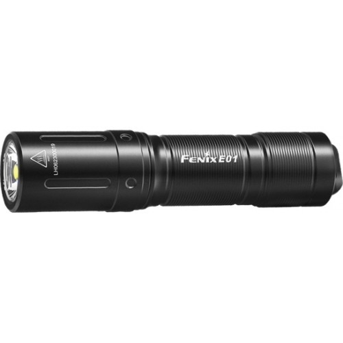 LED žibintuvėlis Fenix E01 V2.0, juodas