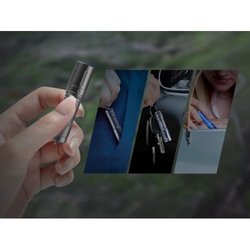 LED flashlight Fenix ​​E01 V2.0 black