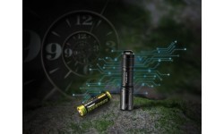 LED žibintuvėlis Fenix E01 V2.0, juodas