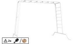 PlayBase - Swing knob assembly (2x)