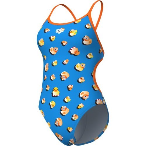Maudymosi kostiumėlis W Ducks Lace Back, turkinis - 530