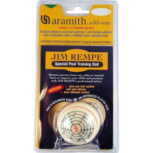 Treniruočių biliardo kamuoliukas Aramith LCB Jimmy Rempe, 57,2 mm