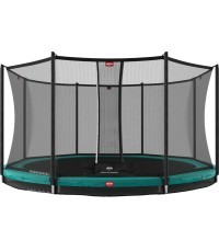 BERG Favorit InGround 380 Green + Safety Net Comfort
