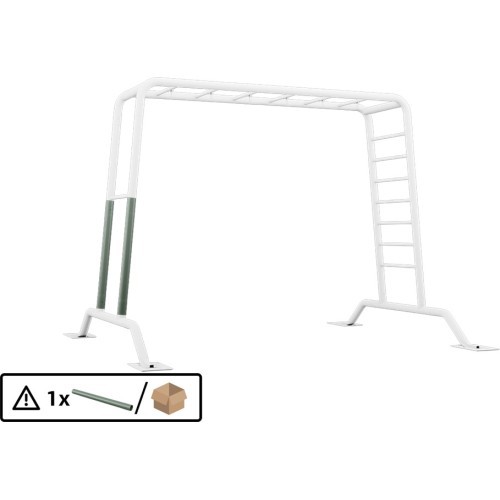 PlayBase Green - Side Frame, No Connection Point