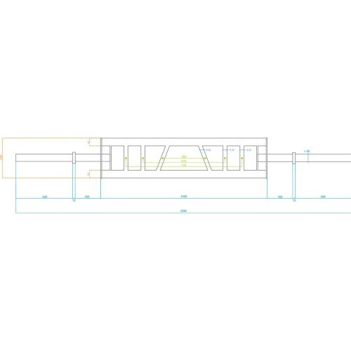 GK214 TRICEP BAR HMS