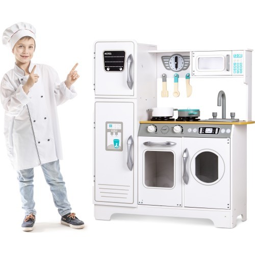 Wooden Kitchen XXL with Washing Machine Ecotoys