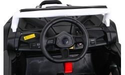 Elektromobilis Buggy UTV 2000M Racing, baltas