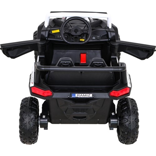 Elektromobilis Buggy UTV 2000M Racing, baltas