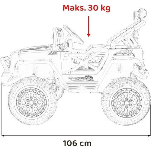 OFF ROAD Speed vehicle Pink