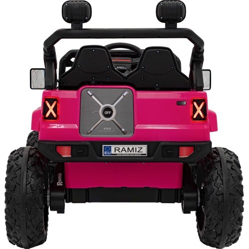 Детский электромобиль OFF ROAD, розовый